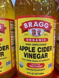 🇺🇸美國有機蘋果醋 Bragg Apple Cider Vinegar with the MOTHER 946ml