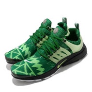 Nike 休閒鞋 Air Presto 運動 男女鞋 經典款 魚骨鞋 襪套 情侶穿搭 綠 黑 CJ1229300 CJ1229-300
