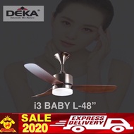 ( SUPER DEALS ) DEKA 48   CEILING FAN WITH LED LIGHT / REMOTE CONTROL i3 BABY -L