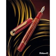 【Pelikan】《德國 百利金 2021年 M600 玳瑁紅 鋼筆(百利金Pelikan M600玳瑁紅鋼筆)