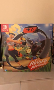(行版) 全新 Nintendo Switch 健身環大冒險 NS RingFit Adventure (中英日文字幕)