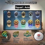 PUBG Mobile Boost Rank (Asia | Squad) JOKI