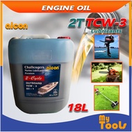 Mytools Alcon TCW3 Engine Oil 18 Liters Outboard Marine Lubricants 2-Stroke (Made in UAE)