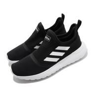 adidas 休閒鞋 Lite Racer Slipon 男女鞋 海外限定 愛迪達 襪套式 無鞋帶 懶人鞋 黑 白 F36663