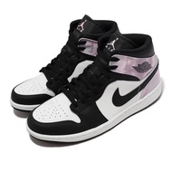Nike 休閒鞋 Air Jordan 1 Mid SE 男鞋 黑 紫 渲染 DM1200-001