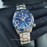Brand New 100% Authentic Grand Seiko Spring Drive GMT Blue SBGE255 SBGE255G
