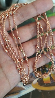 Hot Sale สร้อยคอสีพิ้งโกลด์,นาค,ทองชมพู สร้อยคอนาคไมครอน สร้อยคอสวยๆ สร้อยคอแฟชั่น สร้อยคอน่ารัก ราคาถูก สร้อย สร้อย คอ สร้อย พระ สร้อย คอ ผู้ชาย