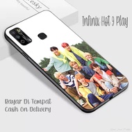 TakasihMurahh Smartphone Infinix Hot 9 Play BTS 3D / 2D FullPrinting / Flat Glossy - Case Hp - Case Handphone Infinix hot 9 - Hard Case - Case 3D / 2D - Casing hp - Casing - Case Oppo - Case Vivo - Case Samsung - Case Redmi - Case Realme