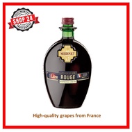 MEDINET ROUGE RED WINE 1 Litre, High quality grapes from France, shop24.sg