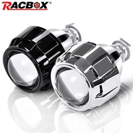 ☋♘  Racbox 2pcs 2.5 Inch Universal Bi Xenon Hid Projector Lens Silver Black Shroud H1 Xenon Led Bulb H4 H7 Motorcycle Car Headlight - Projector Lens  amp; Accessories - AliExpress