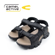 camel active Men Black Firmin Strap Sandals