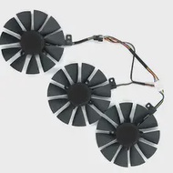 A Set Of Three For ASUS Graphics Card Cooling Fans Suitable For ASUS ROG-STRIX-RTX 2060 2070-O8G-GAMING RTX2060 RTX 2070 Graphic