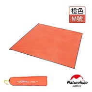 Naturehike 戶外6孔帳篷地席 天幕帳布 M號 3-4人 橙色-急