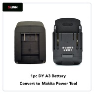 SUNN Dayi A3 Power Tool Converter to 20V Worx 278 or 18V Makita Battery Adapter 21V Li-on Lithium Battery Attachment for Cordless Brushless Wrench Grinder Blower Impact Drill Power Tool