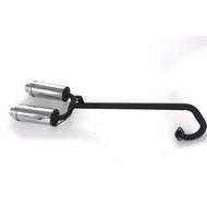 49cc 50cc pocket bike exhaust pipe mini scooter muffler sets  49cc scooter spare