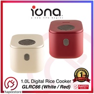 Iona 1L Digital Rice Cooker - GLRC66 (1 Year Warranty)