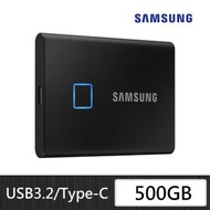 【SAMSUNG 三星】T7 Touch 500G USB3.2移動固態硬碟 經典黑 星睿奇公司貨(MU-PC500K/WW)