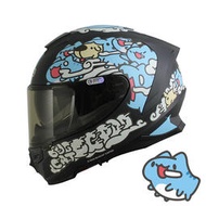 鼎泰安全帽 NIKKO N-806/N806 黑色貓貓蟲咖波聯名款 BUGCAT CAPOO 全罩安全帽 限量