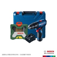 【BOSCH 博世】12V鋰電震動電鑽/起子機鍍鈦配件套裝組 GSB 12V-30 TiN