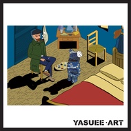 Van Gogh and his bearbrick 1000% starry night story (297 x 420 mm) - 50 pcs limited