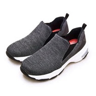 【女】LOTTO 增高厚底美型輕便健走鞋 EASY WEAR 系列 灰黑 1238