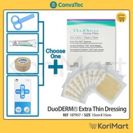 ConvaTec 187957 - DuoDERM Extra Thin  Dressing 6 x 6 Inches, 10 Count (1 Box)