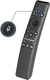 BOMAZ BN59-01329A Smart Voice Universal Remote Control for All Samsung Ultra 4K 3D Curved TV QLED HD UHD SUHD HDR TV, Samsung 88 85 82 78 75 70 65 60 58 56 55 50 49 45 43 40 32 inch Smart LED TV