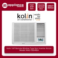 Kolin 1HP Remote Window Type Non Inverter Aircon KAG-100HRE4