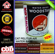 PROMO GROSIR Cat Plitur kayu-cat Pelitur Air Cat Mowilex Water-Based Woodstain-Pelitur Air Mowilex 1kg Clear 503 504 300 500 402 400 403–cat mowilex – cat plistur kayu jati-cat plitur vernis murah-cat kayu mengkilap-politur mowilex