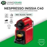 Nespresso C40  Inissia Fully Automatic Capsule Espresso Coffee Pod Machine