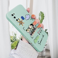Selubung HP untuk Samsung Galaxy A12, 5G A21S A31 A51 A71 A32 4G A32 5G A42 5G A52 A5 G A72 5G A70 Selubung Kartun Snoppy Anjing Charlie Coklat Telepon Desain Sisi Anime casing Pelindung Kamera Penuh Silikon Pola Tepi Casing Penutup Pelindung