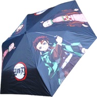 鬼滅之刃抗UV雨傘折傘短傘晴雨兼用 261958【小品館】