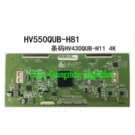tv hv550qub-h81 barcode hv430qub-h11 4 k logic board 43 inch dedicated tcon