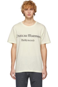 GUCCI米白色“Chateau Marmont” T 恤