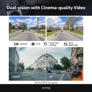 卍 70mai A800S 4K Dash Cam Rear Cam Dual Vision Global Version A800 Adas Parking App Control GPS Built in