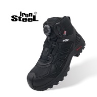 【IronSteel安全鞋】T1458防水BOA快旋鈕絕緣安全鞋