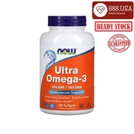 180 SOFTGELS READY STOCK NOW Foods ultra omega-3