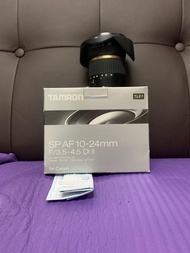 超平 新淨靚仔 全套有盒 Tamron 10-24 10-24mm DII Canon EF Mount
