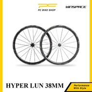 WINSPACE HYPER LUN 38MM DISC BRAKE WHEELSET BICYCLE WHEELSET