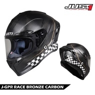 JUST1 J-GPR 頂級碳纖維賽道帽 6色 越野帽 全罩安全帽 義大利進口帽 JGPR 附發票