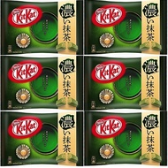 Nestle  KitKat KitKat 迷你巧克力 濃抹茶味 (11枚入)×6袋