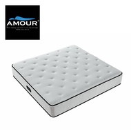 AMOUR Brand 13 INCHES SUPERCOOLER Eco-Cooling Pocket Spring mattress with Memory Foam topper