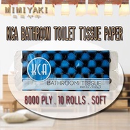 Mimiyaki [BUY 3 PACK GET FREE GIFT] ❤KCA❤ Toilet paper Bathroom Tissue 10 rolls (8000s x 3ply) -SB-KCA
