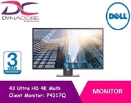 DYNACORE - Dell P4317Q 43 Inch Ultra HD 4K Multi Client Monitor