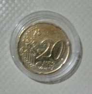 coin euro 20 cent tahun 2002