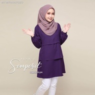 Baju Blaus Muslimah - Blouse Semperit by Elle Zahra
