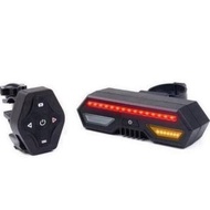 無線搖控自行車尾燈 LED方向燈(腳踏車燈/USB充電/內建電池)