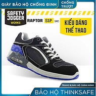 Giày bảo hộ siêu nhẹ Safety Jogger , giày bảo hộ chính hãng cao cấp, thiết kế thể thao, đẹp, giày chống đinh, đi công trường, công trình - Giày bảo hộ lao động Raptor S1P
