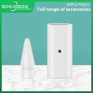 GOOJODOQ Charger Adapter for Apple Pencil  Tip for Apple Pencil 2 1 Female to Female Charger Connector For iPad Apple Pencil