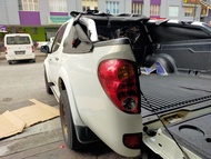 Mitsubishi TRITON LONG BED 09-12 UV PROTECT 4X4 Rear Bonnet Canvas (Top Quality) Triton 09 {A} Code